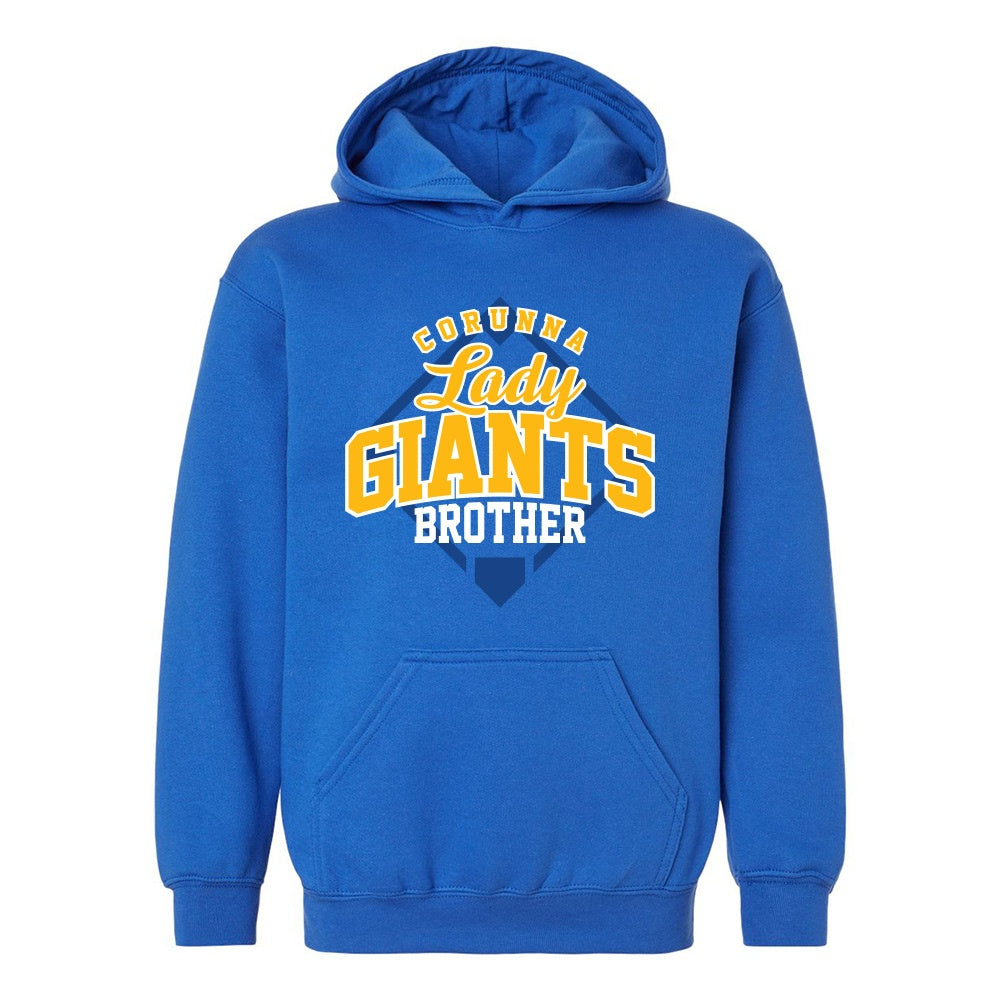 Corunna Lady Giants Youth Relation Pullover Hoodie