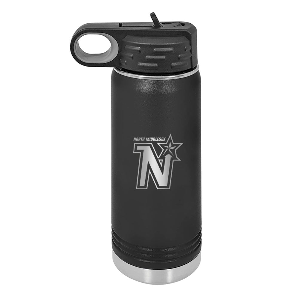 North Middlesex Stars 20oz Polar Camel Water Bottle