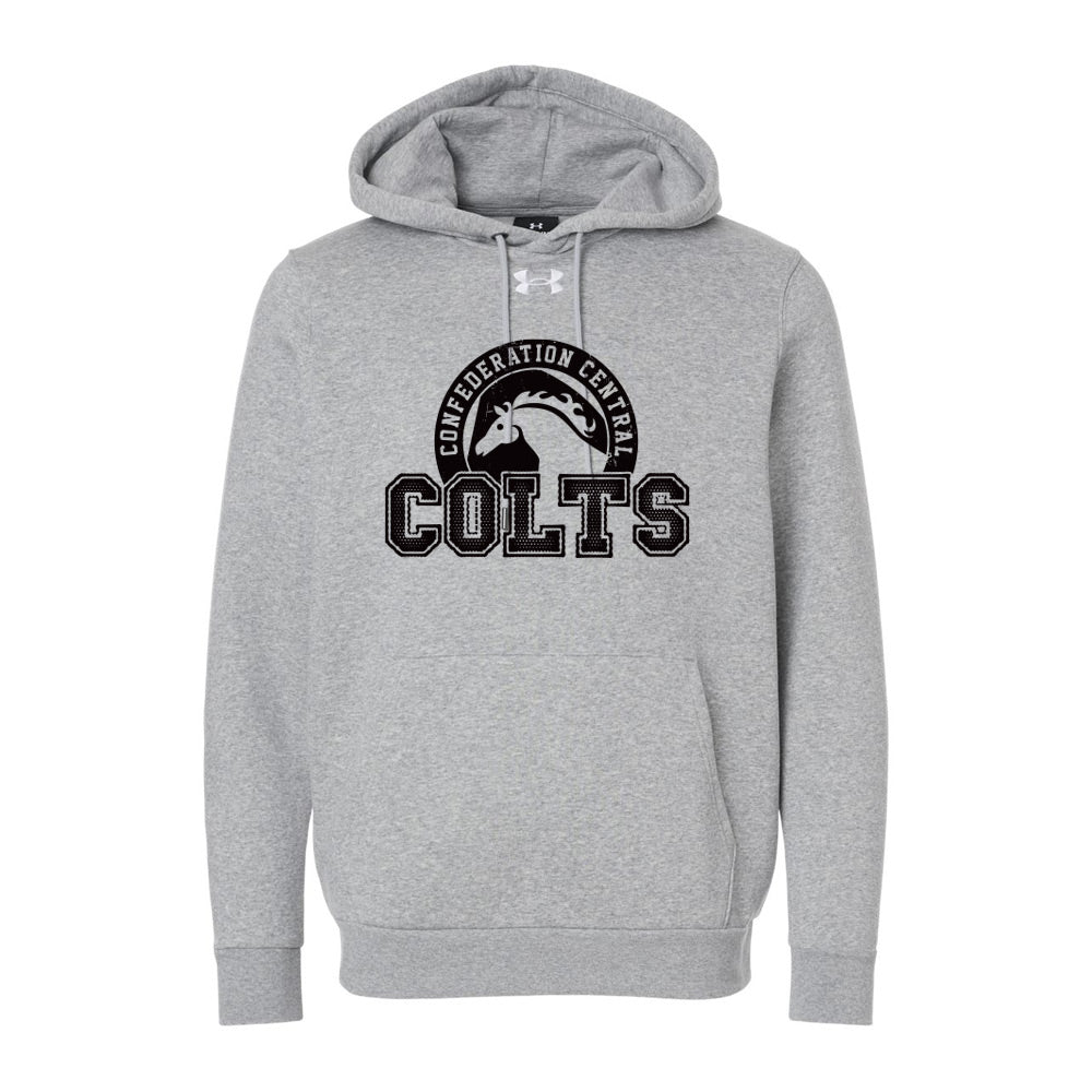 Confederation Central Adult Under Armour Team Icon Fleece Hooded Sweatshirt