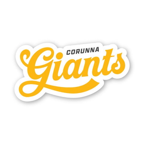 Corunna Giants 5" Vinyl Sticker