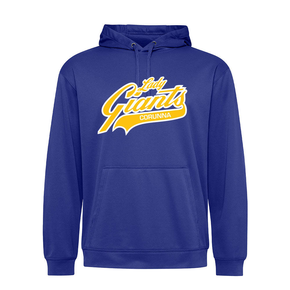 Corunna Lady Giants Adult Essential Performance Hoodie