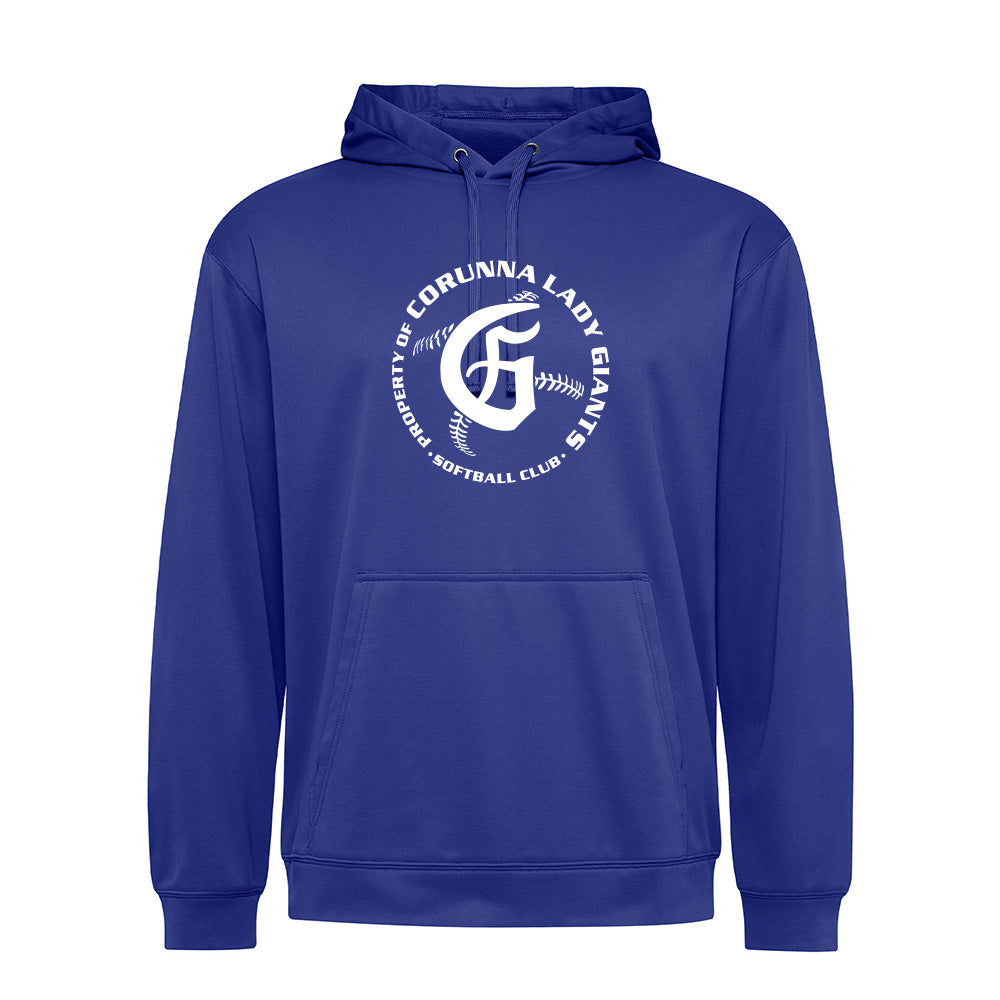 Corunna Lady Giants Adult Essential Performance Hoodie