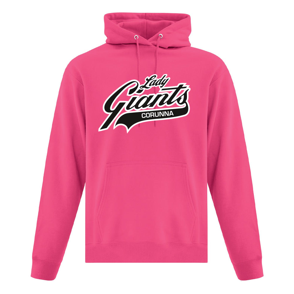 Corunna Lady Giants Adult Fleece Hooded Sweatshirt