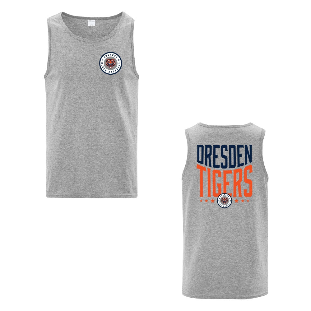 Dresden Minor Baseball Adult Cotton Tank Top