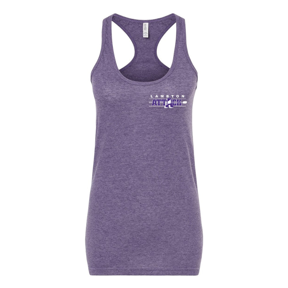 Lambton Attack Ladies' Racerback Blend Tank