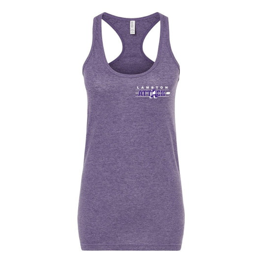 Lambton Attack Ladies' Racerback Blend Tank