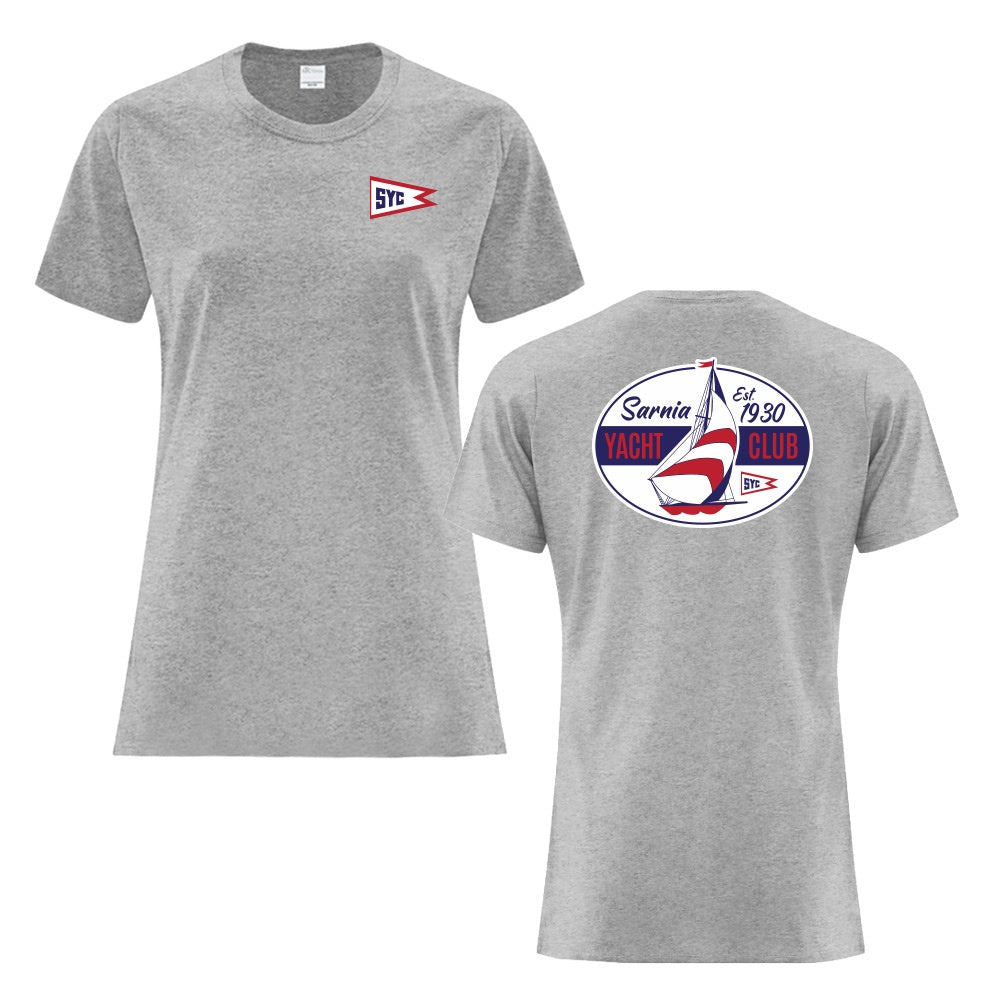 Sarnia Yacht Club Ladies' Cotton T-Shirt