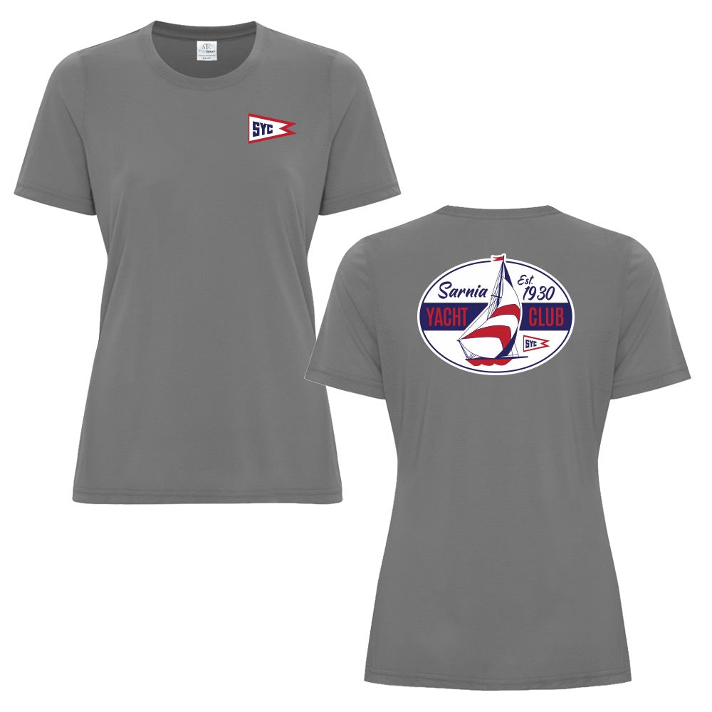 Sarnia Yacht Club Ladies' Pro Spun T-Shirt