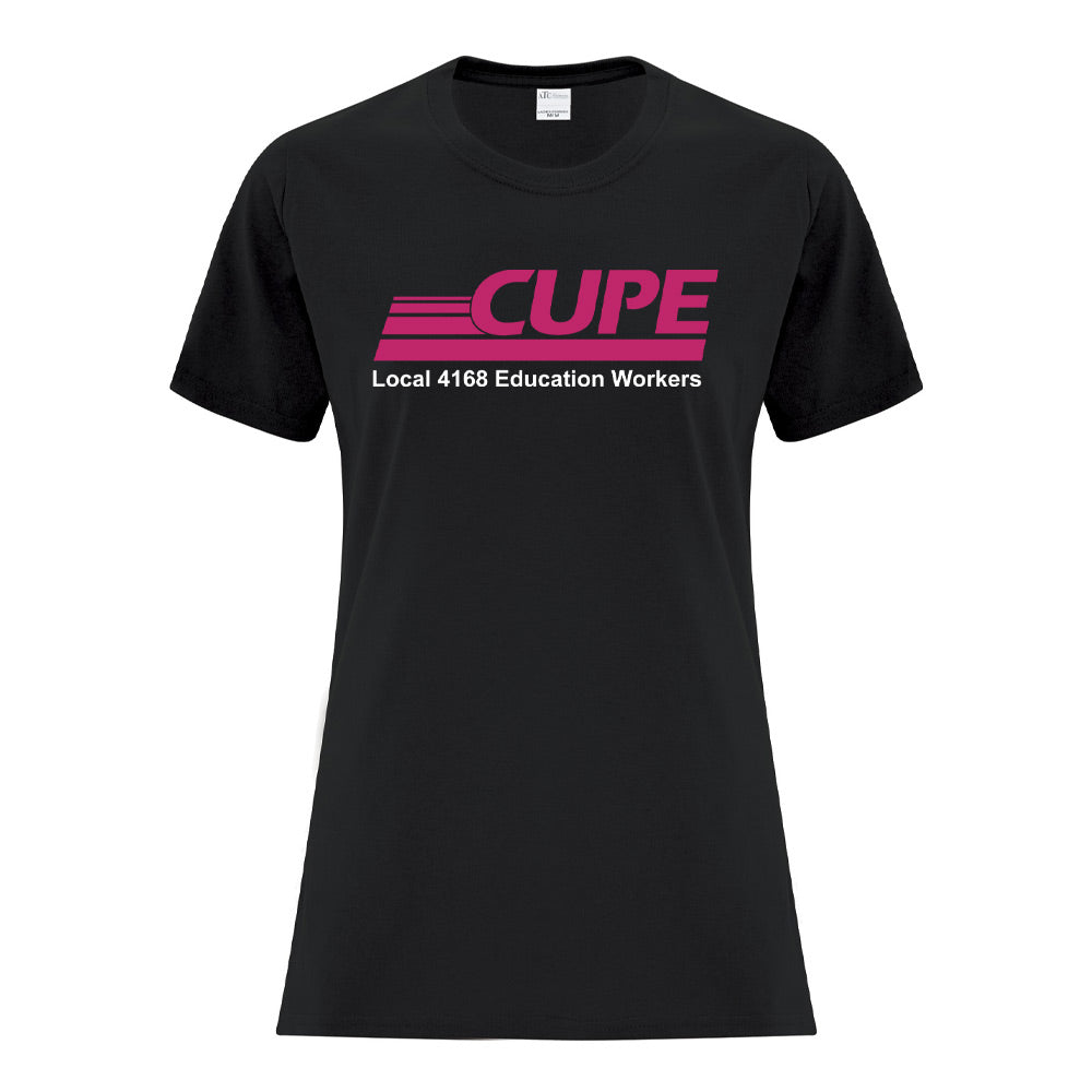 CUPE 4168 Ladies' Cotton T-Shirt