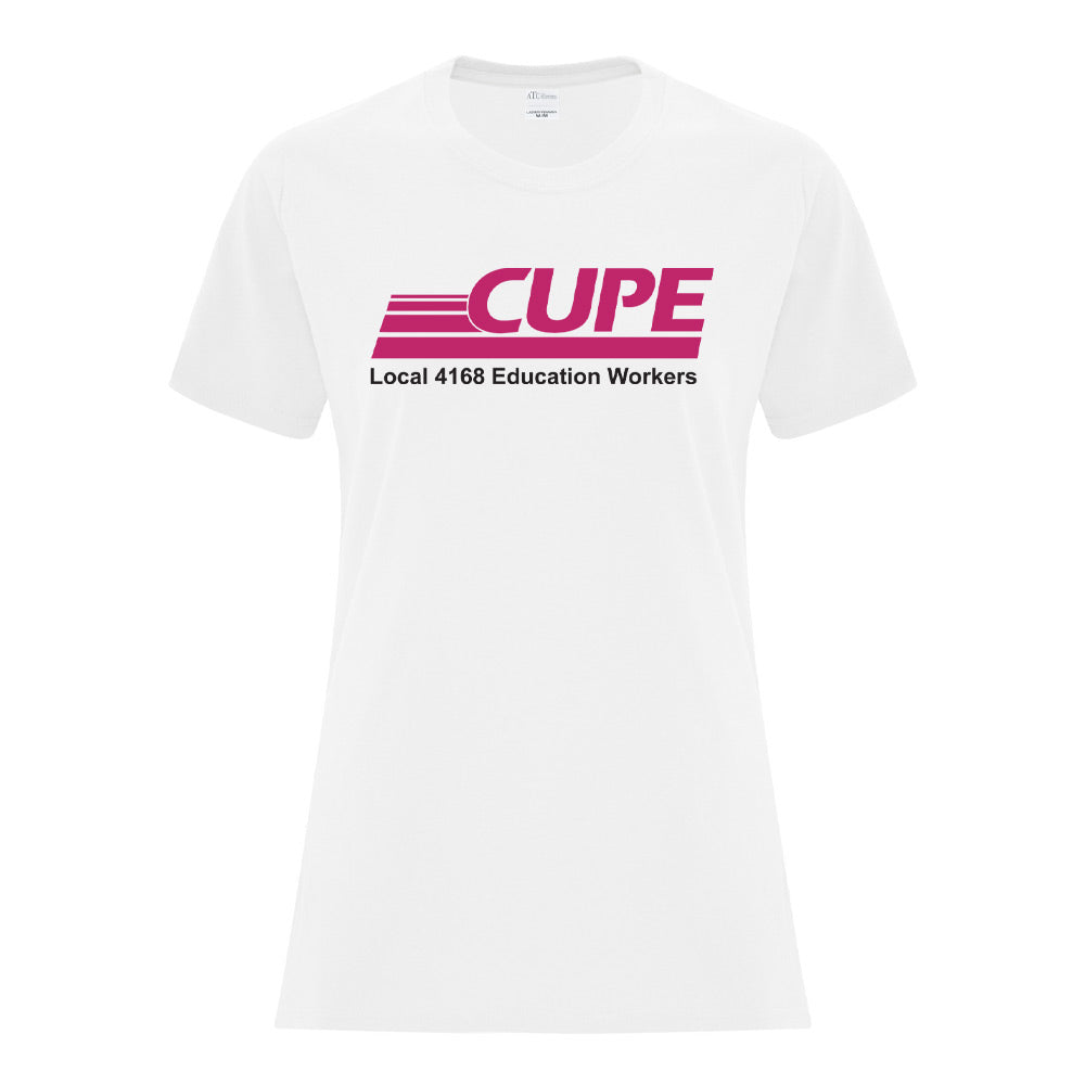 CUPE 4168 Ladies' Cotton T-Shirt