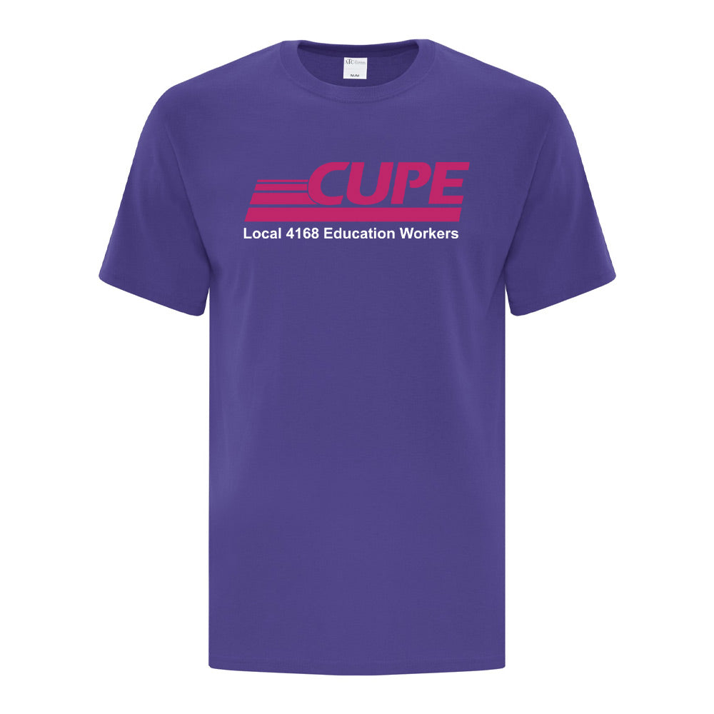 CUPE 4168 Adult Cotton T-Shirt