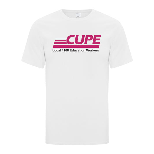 CUPE 4168 Adult Cotton T-Shirt