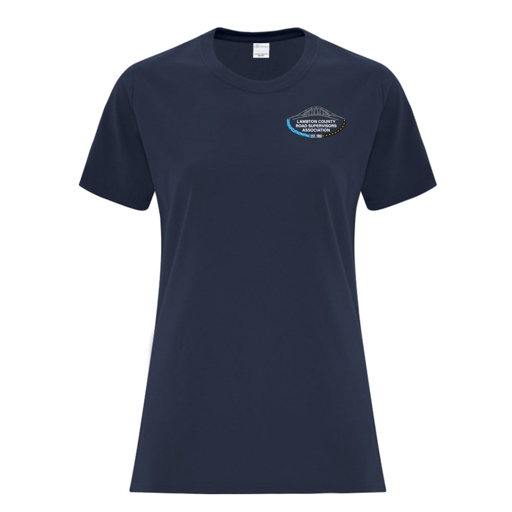 Lambton County Road Supervisors Ladies' Cotton T-Shirt