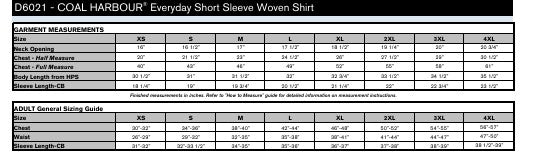 Men's Sizing Chart