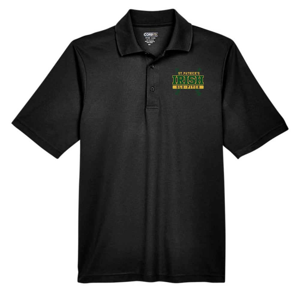 St Pats Slo-Pitch Adult Origin Performance Piqué Polo