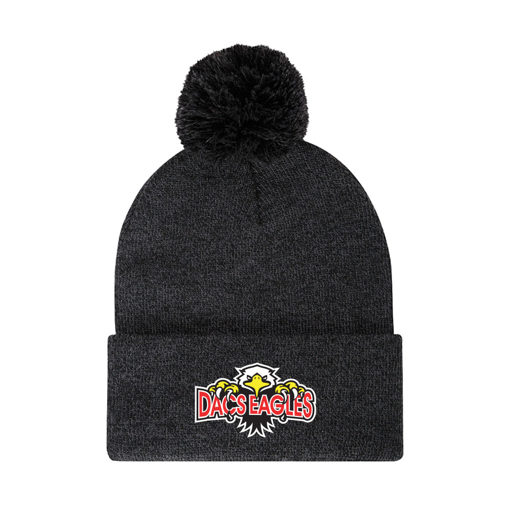 DACS Adult Pom Pom Cuff Toque
