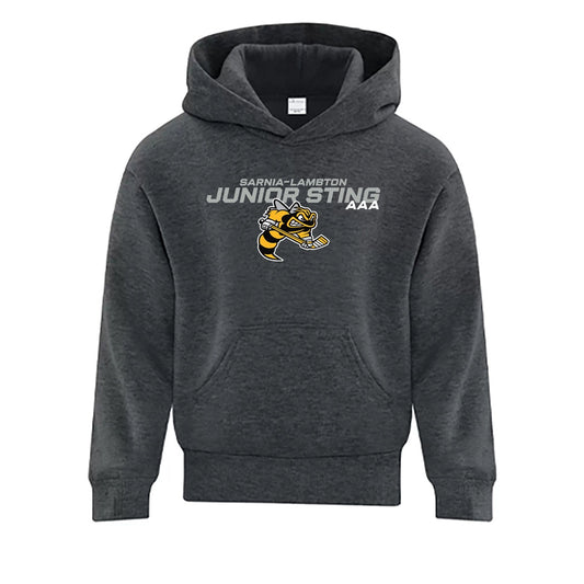 Sarnia-Lambton Jr Sting AAA Youth Fleece Hooded Sweatshirt