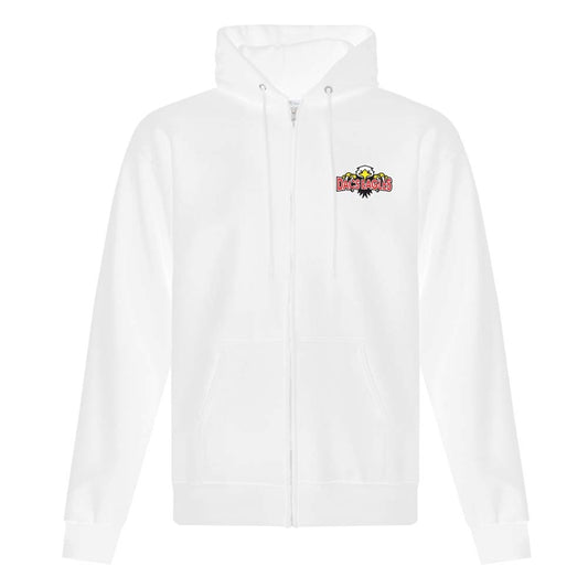 DACS Adult Fleece Full Zip Hooded Sweatshirt