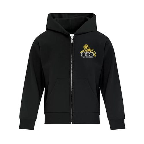 Lakeroad Youth Everyday Fleece Full Zip Hooded Sweatshirt