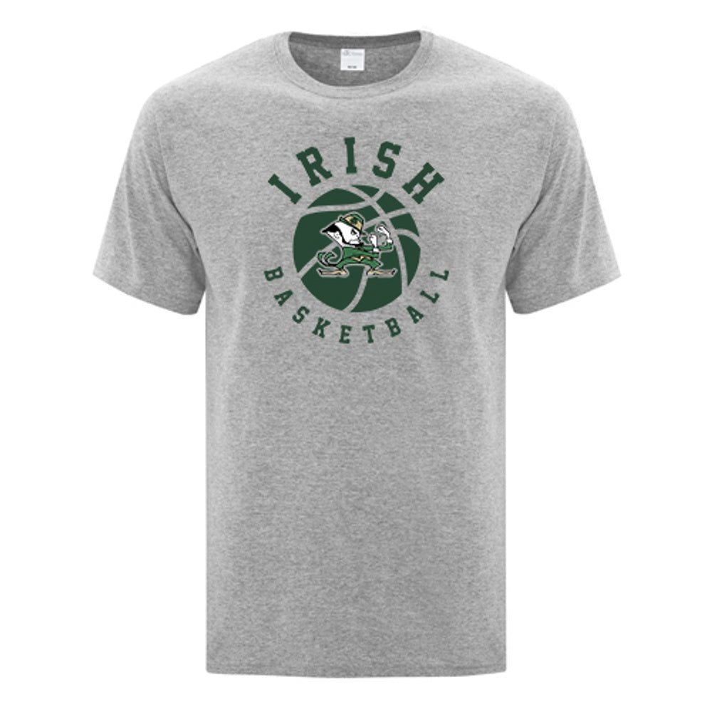 St Pats Basketball Adult Everyday Cotton T-Shirt