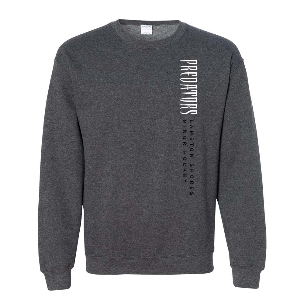 Lambton Shores Predators Youth Heavy Blend Crewneck Sweatshirt