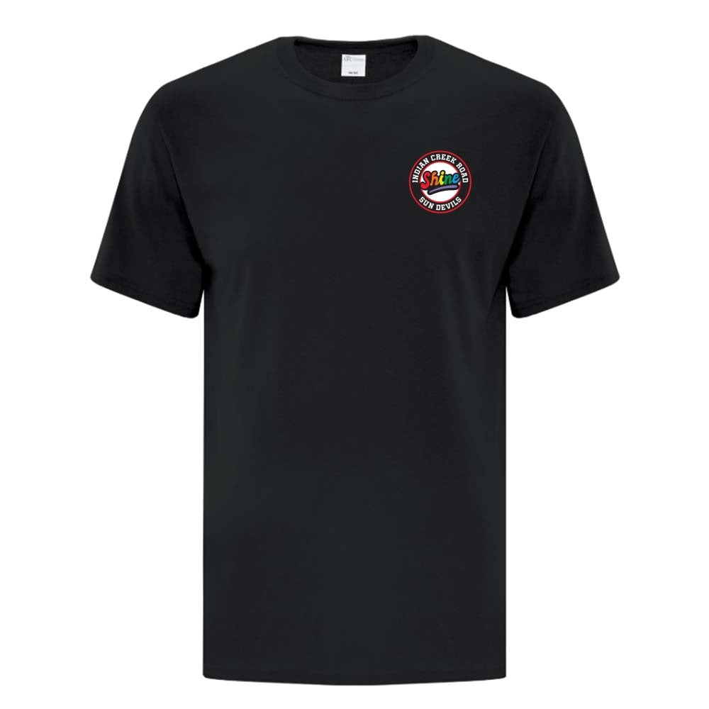 Indian Creek Road Adult Cotton T-Shirt