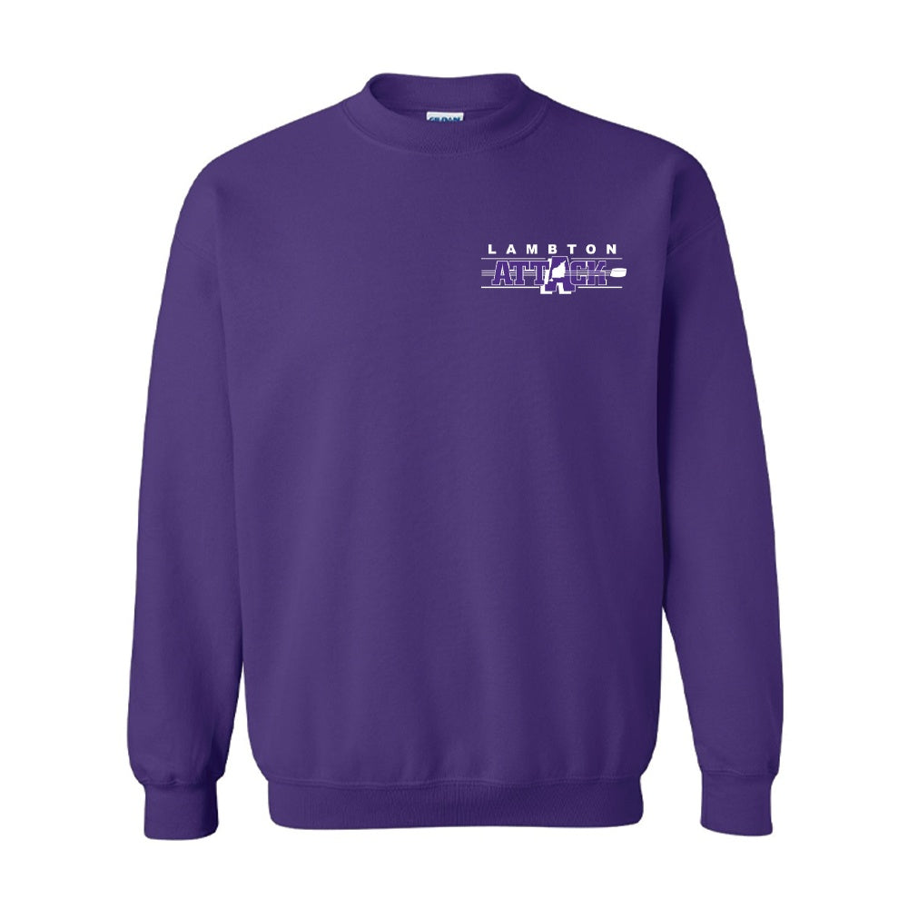 Lambton Attack Adult Heavy Blend Crewneck Sweatshirt