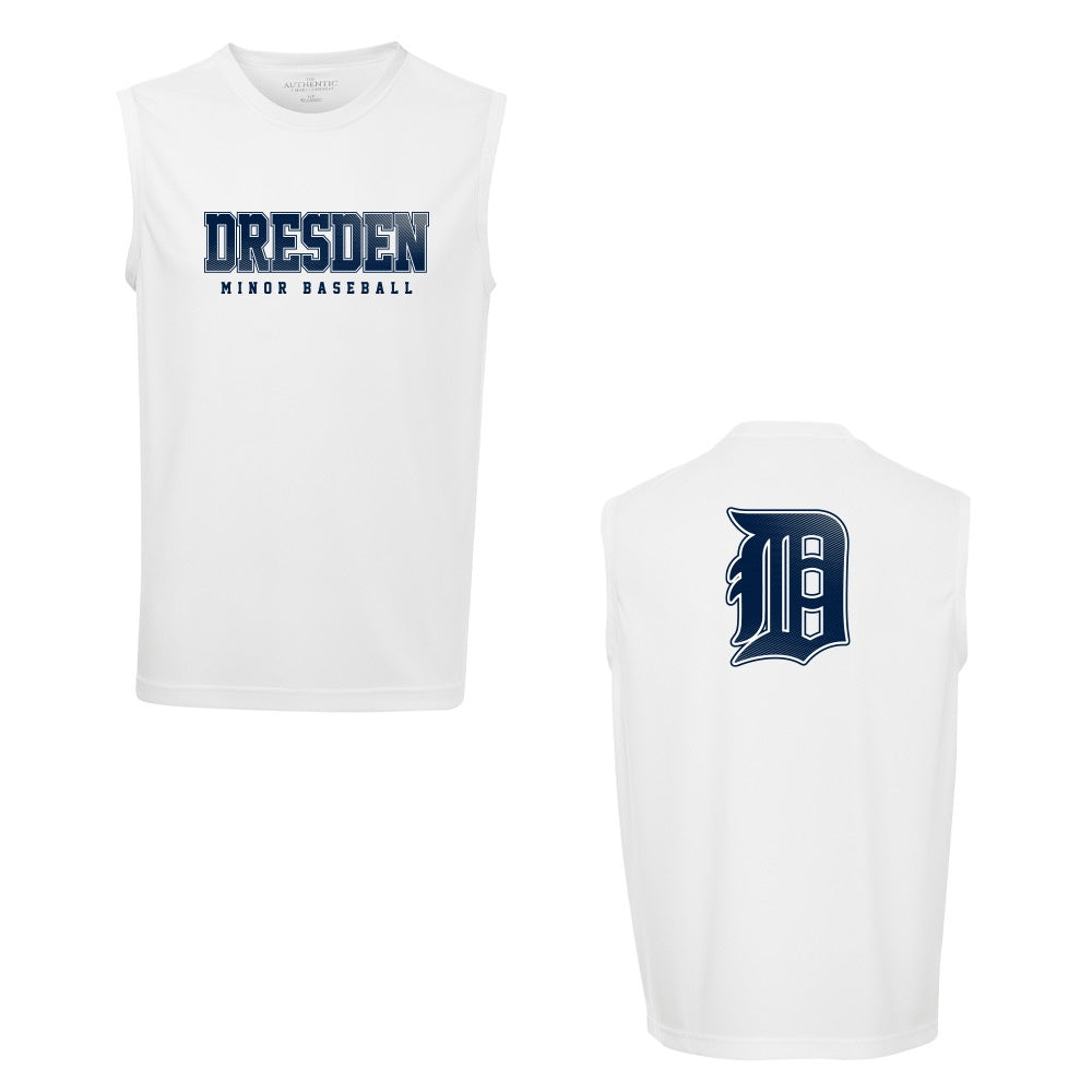 Dresden Minor Baseball Adult Pro Team Sleeveless Tee