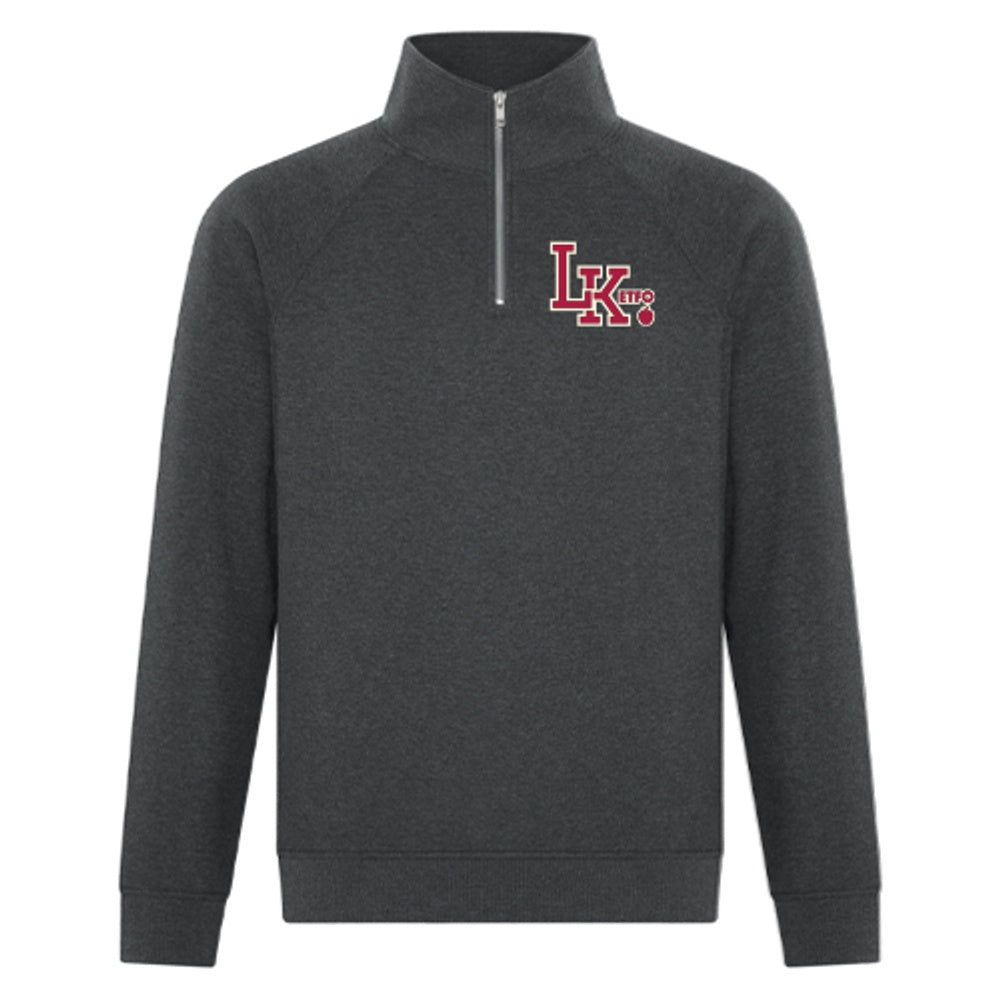Lambton Kent ETFO Adult Vintage 1/4 Zip Sweatshirt