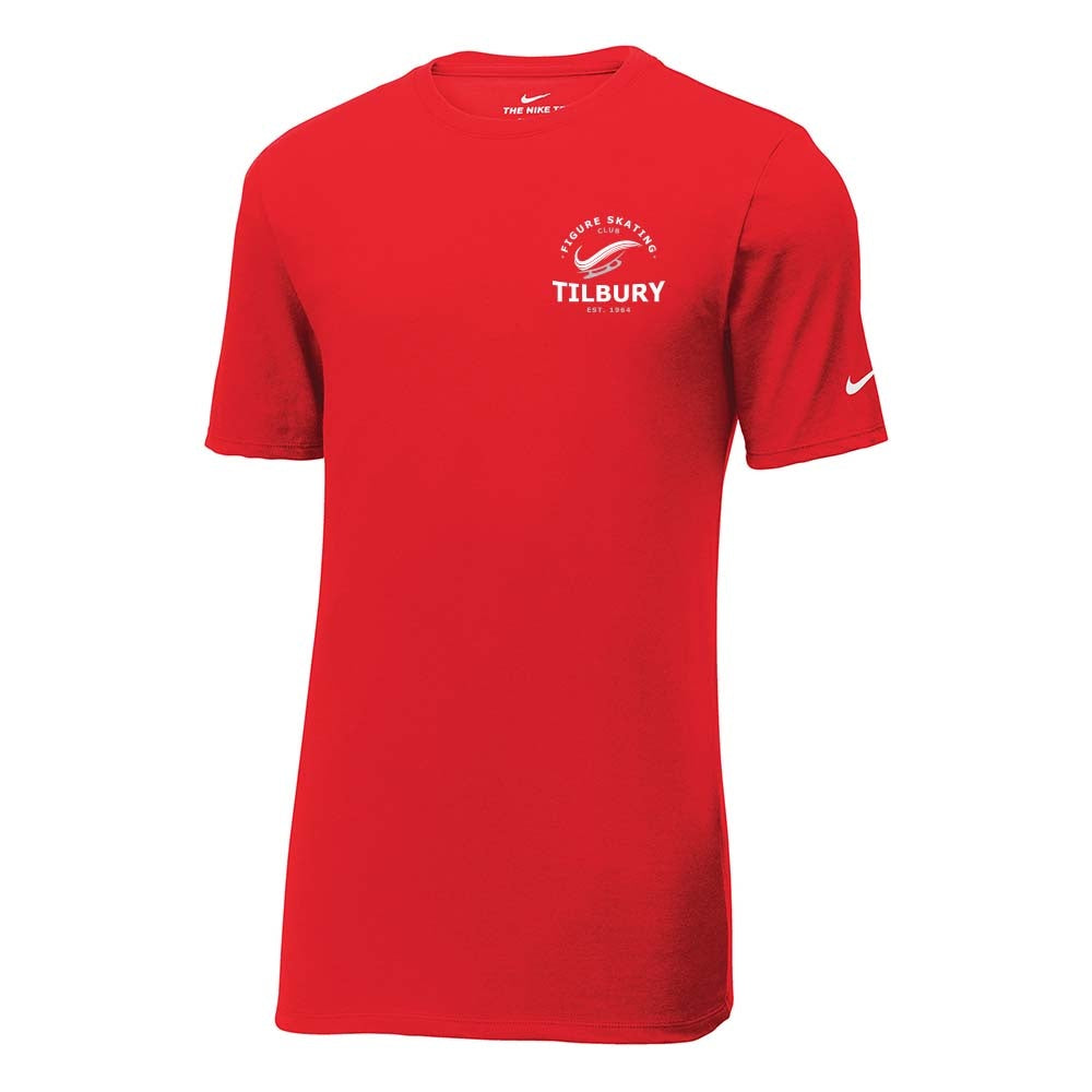 Tilbury Figure Skating Adult Nike Dri-FIT Cotton/Poly Tee (Alt. Logo)