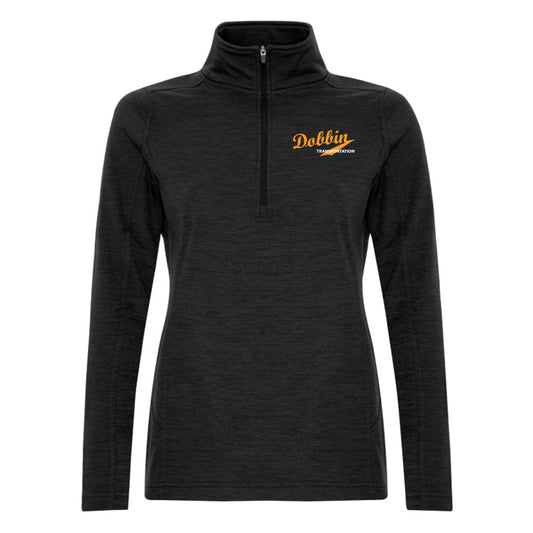 Dobbin Transportation Ladies' Dynamic Heather Fleece 1/2 Zip Sweatshirt