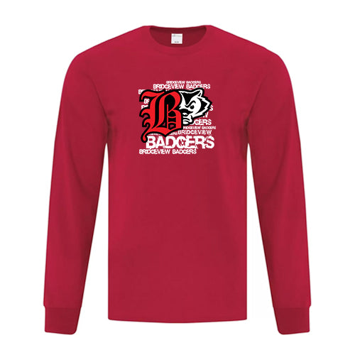 Bridgeview Adult Everyday Cotton Long Sleeve T-Shirt