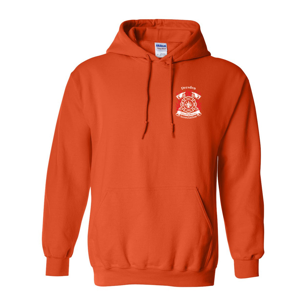 Dresden Fire Department Adult Heavy Blend Hooded Sweatshirt