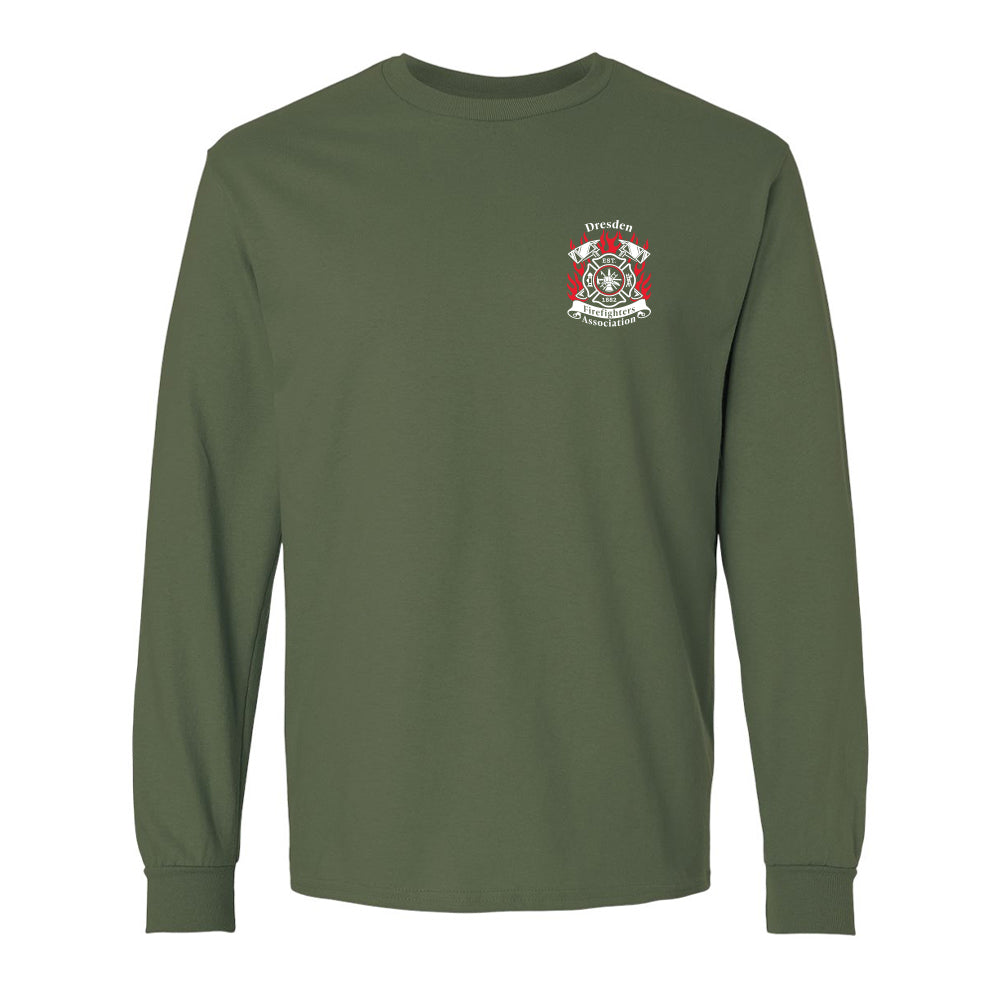 Dresden Fire Department Adult Ultra Cotton Long Sleeve