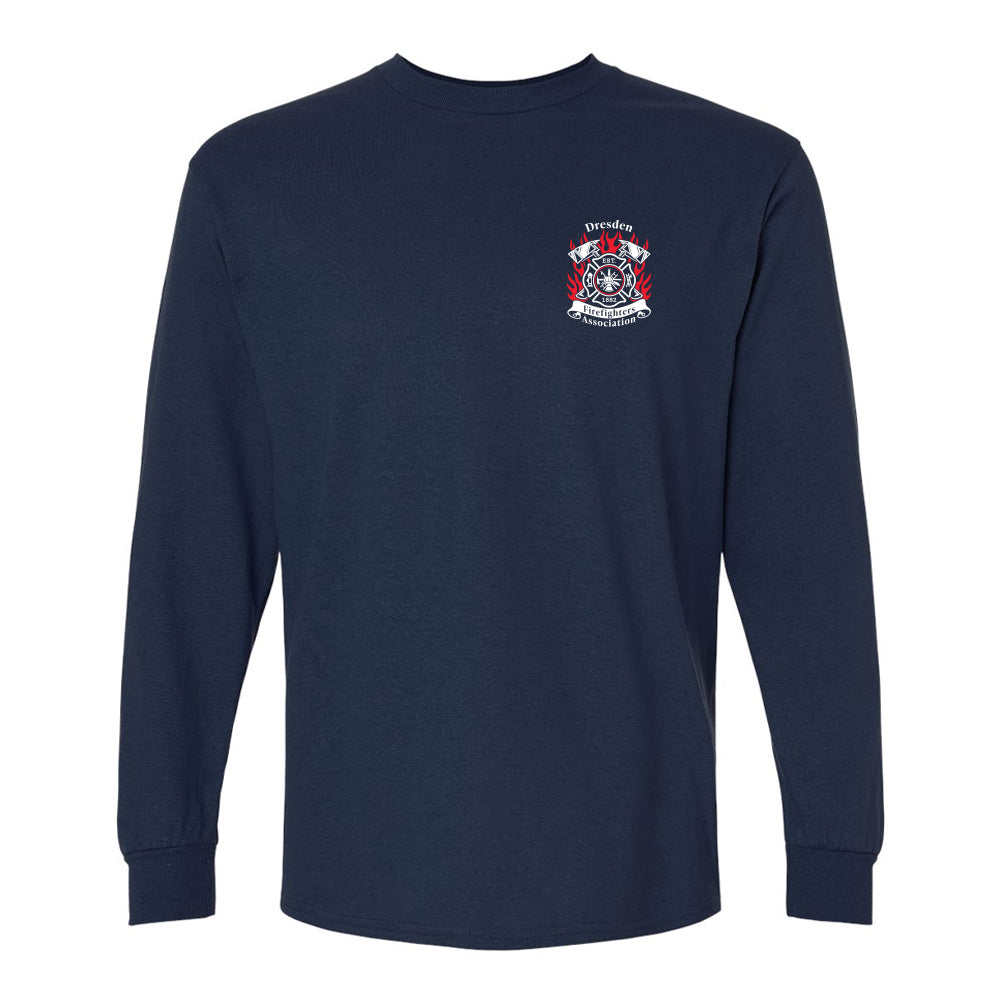 Dresden Fire Department Adult Ultra Cotton Long Sleeve