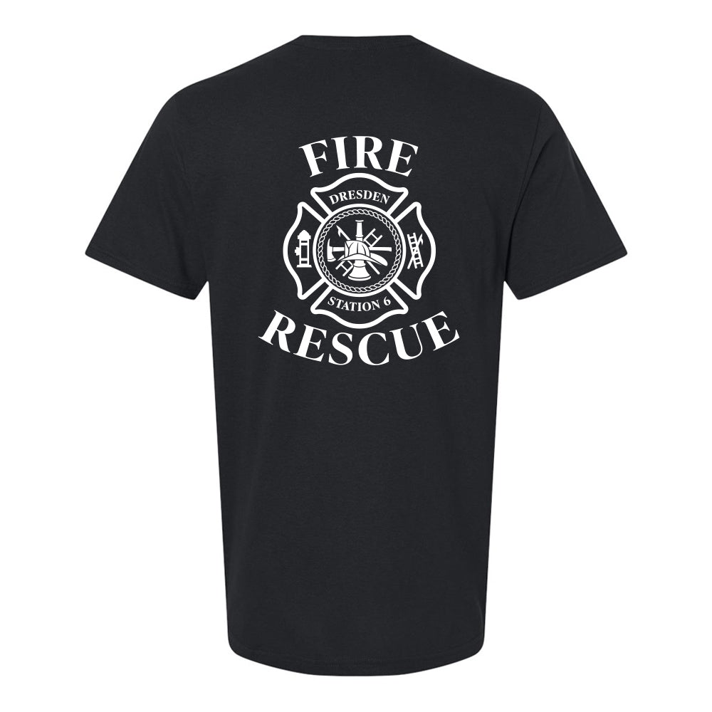 Dresden Fire Department Adult Softstyle T-Shirt
