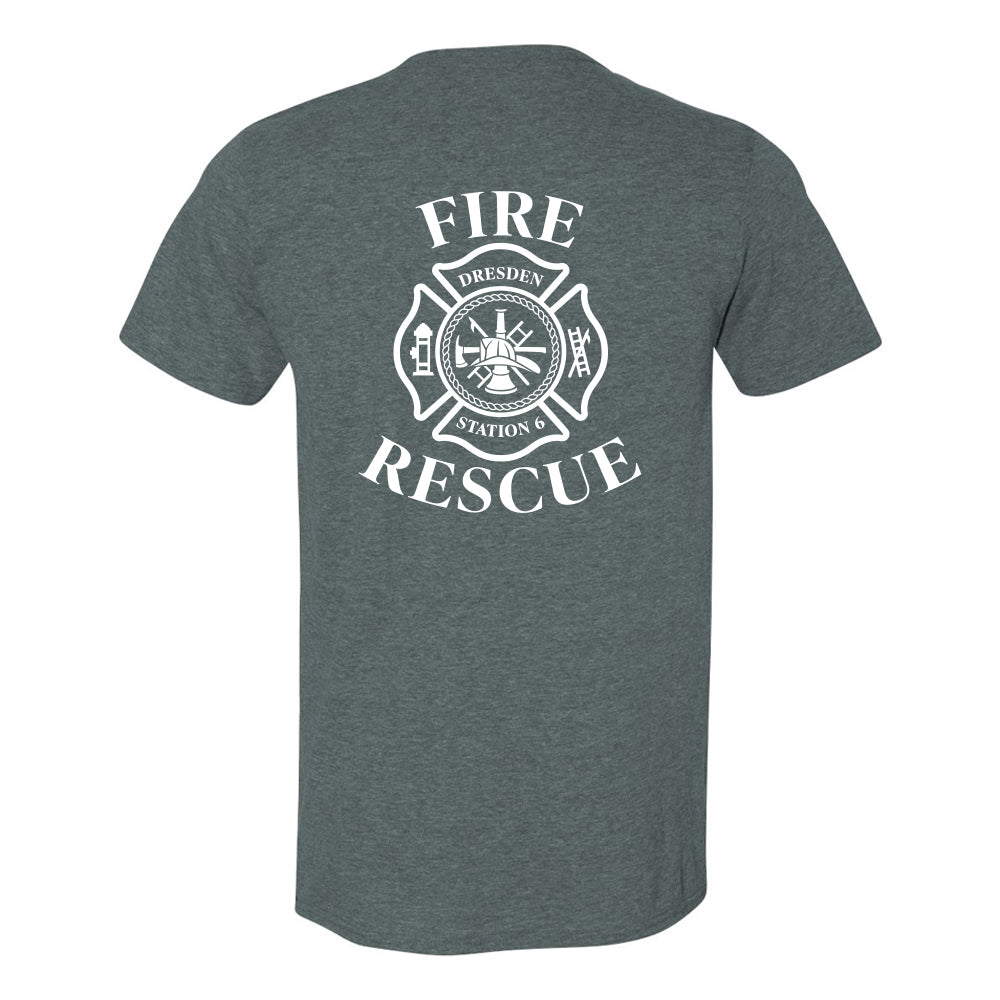 Dresden Fire Department Adult Softstyle T-Shirt