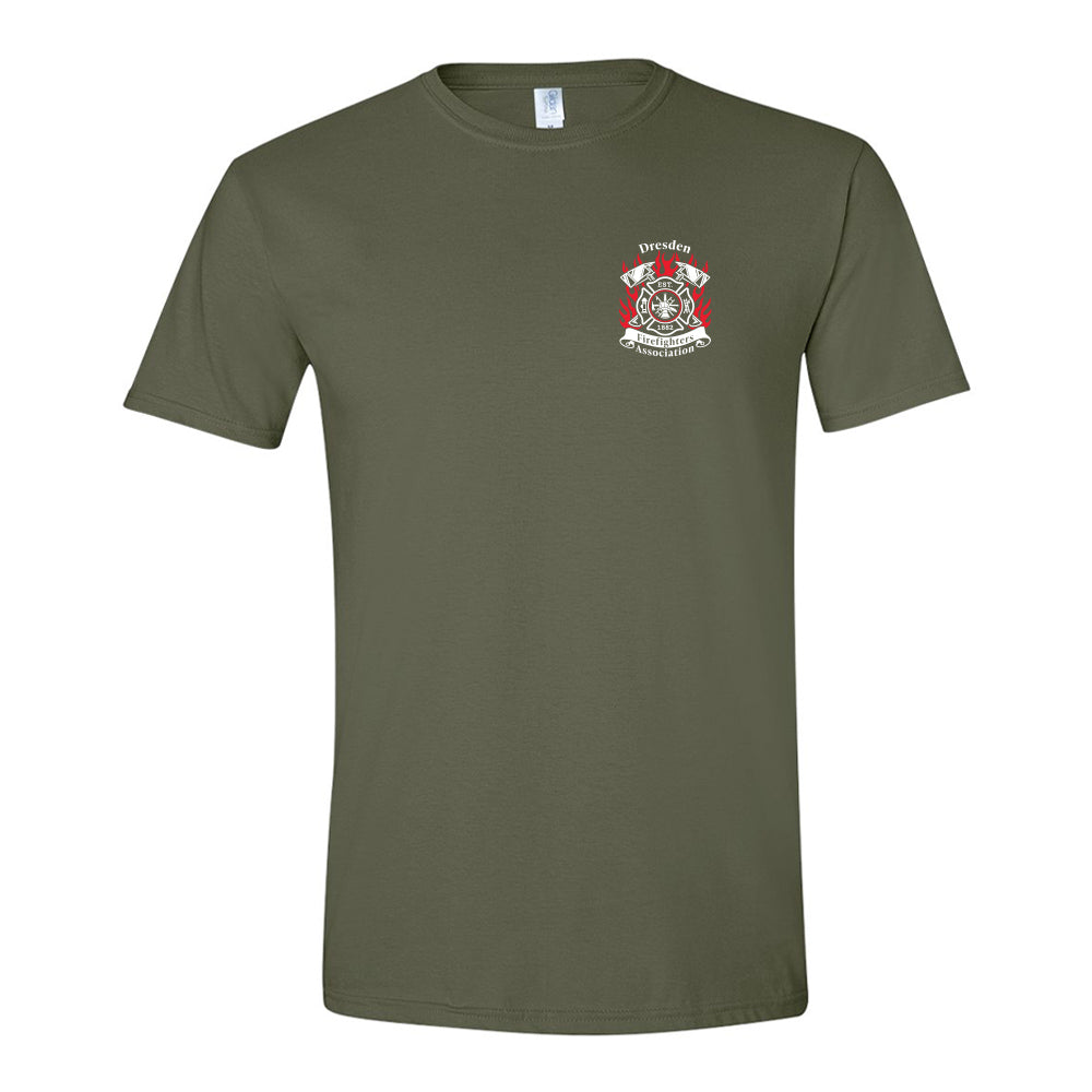 Dresden Fire Department Adult Softstyle T-Shirt