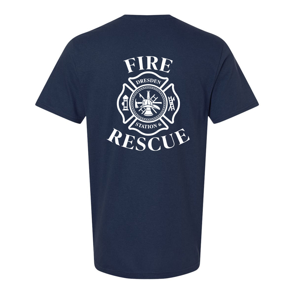 Dresden Fire Department Adult Softstyle T-Shirt