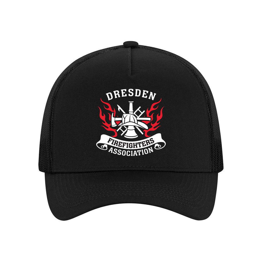 Dresden Fire Department Cotton Twill 5-Panel Trucker Cap