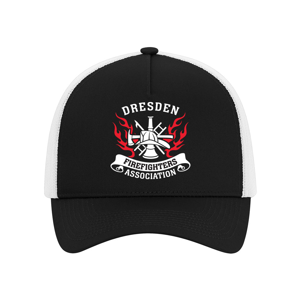 Dresden Fire Department Cotton Twill 5-Panel Trucker Cap