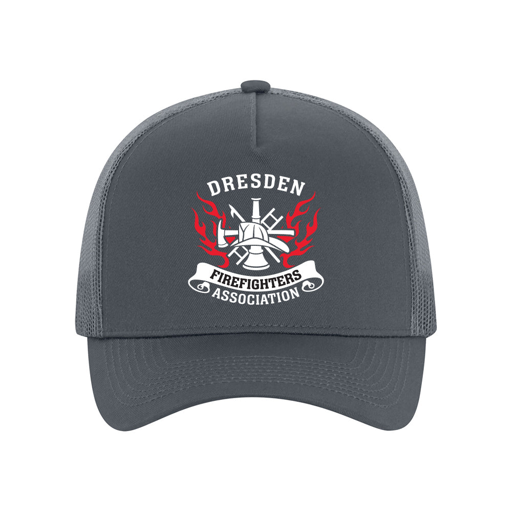 Dresden Fire Department Cotton Twill 5-Panel Trucker Cap