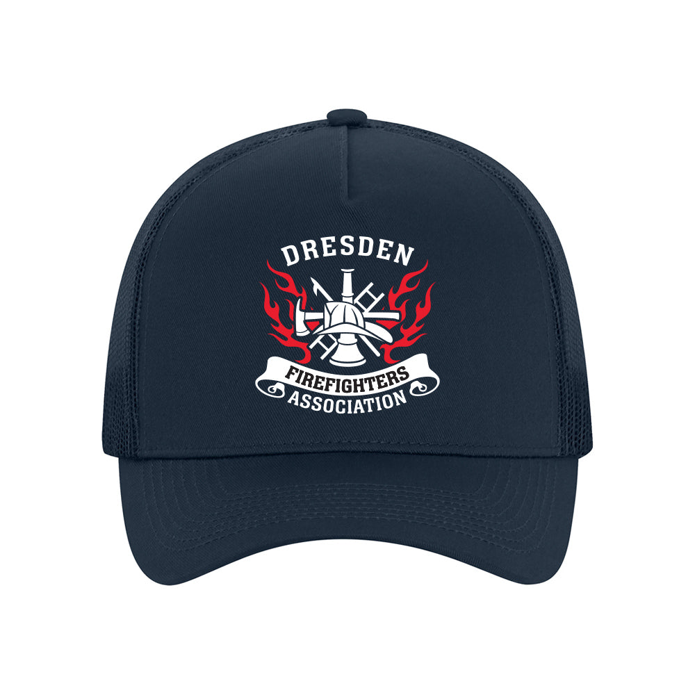 Dresden Fire Department Cotton Twill 5-Panel Trucker Cap