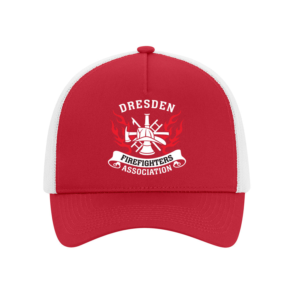 Dresden Fire Department Cotton Twill 5-Panel Trucker Cap