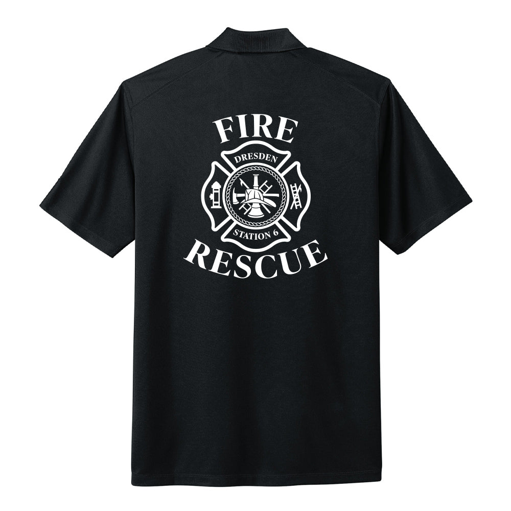 Dresden Fire Department Adult Nike Dri-FIT Micro Pique 2.0 Polo