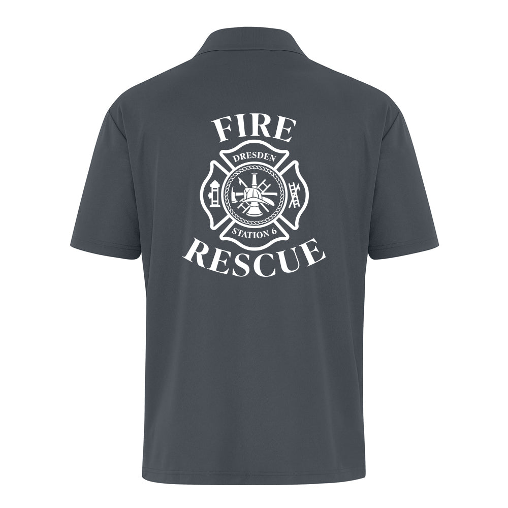 Dresden Fire Department Adult Snag Resistance Polo