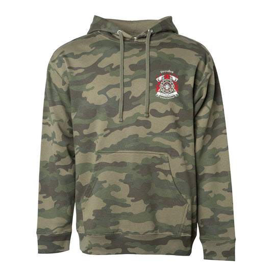 Dresden Fire Department Adult Midweight Hooded Sweatshirt