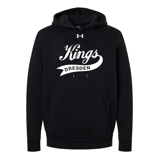 Dresden Jr Kings Adult Under Armour Team Icon Fleece Hooded Sweatshirt