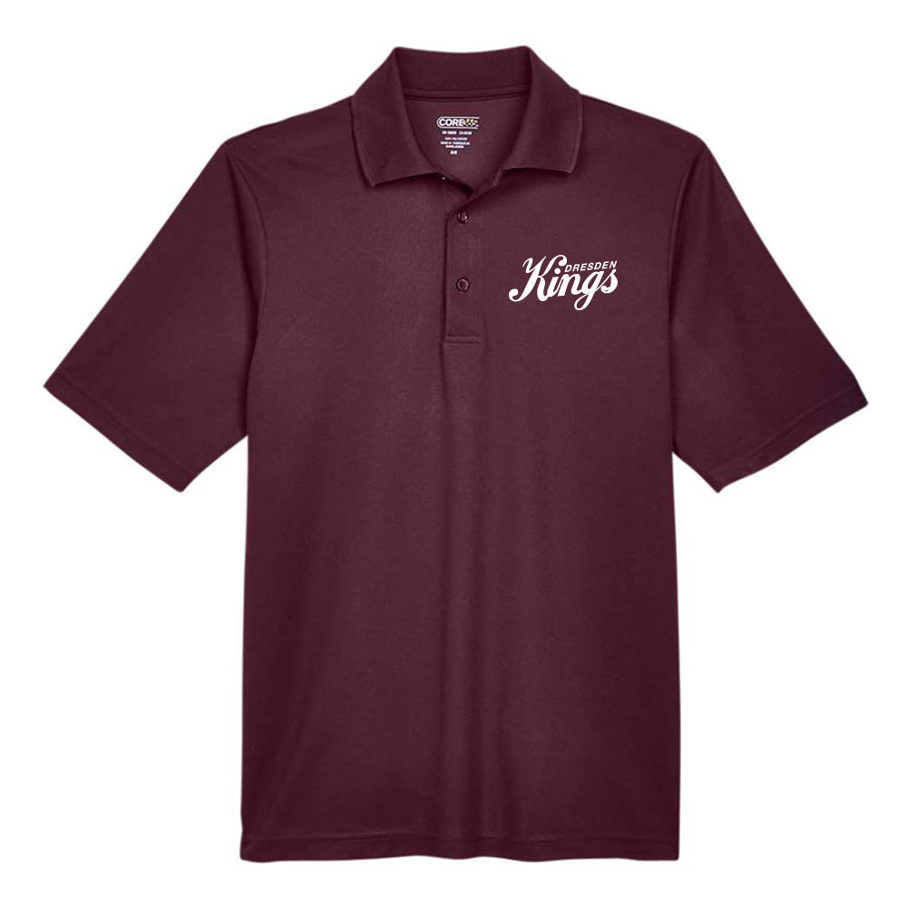 Dresden Jr Kings Adult Performance Piqué Polo