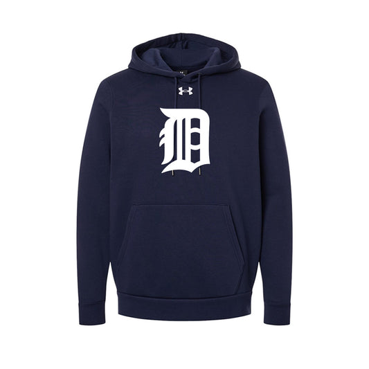 Dresden Minor Baseball Adult Under Armour Fleece Hooded Sweatshirt